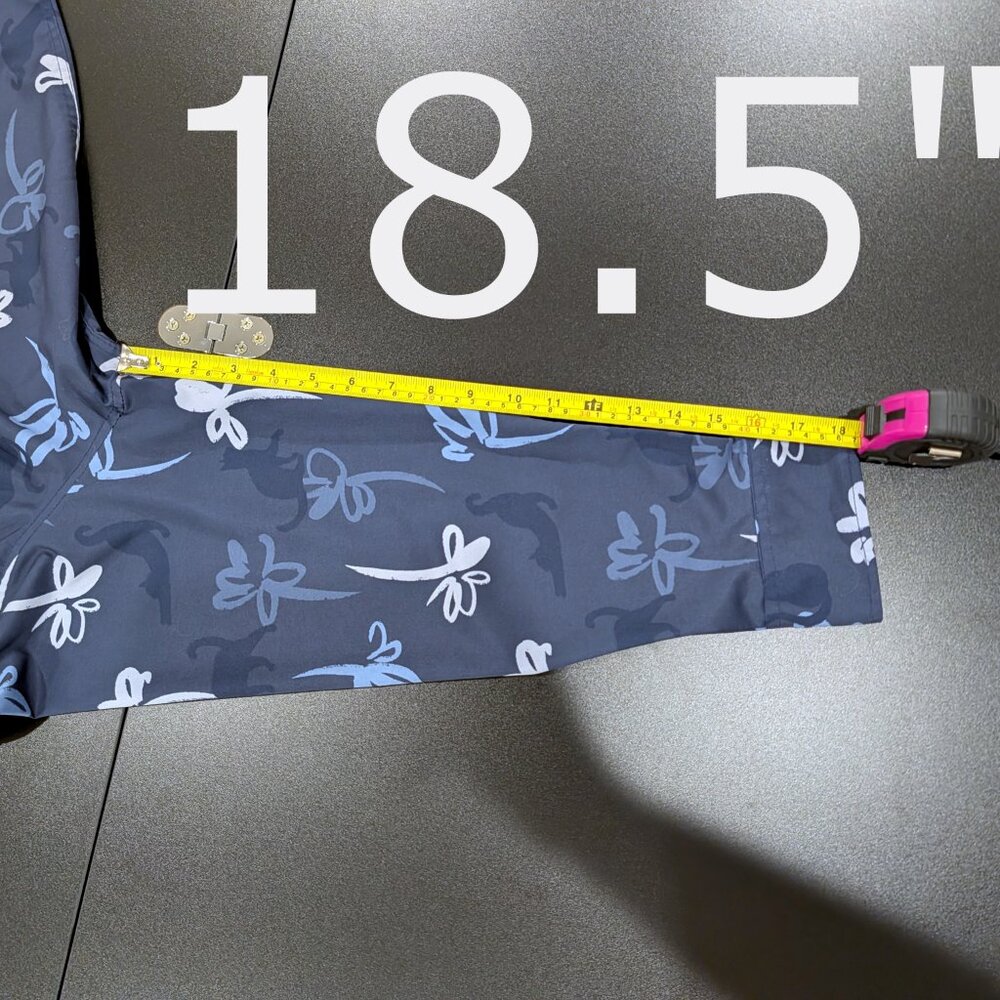 Like New CON.STRUCT Cat Floral Long Sleeve Everyday Shirt, size XL - Picture 12 of 12